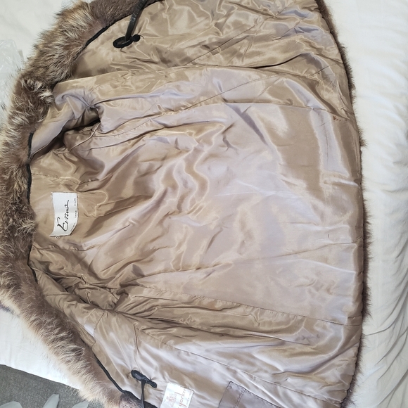 1960s Vintage Evans Beaver Fur Coat with Collar‎ Small/Medium - Picture 9 of 11